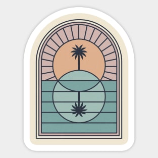 Venn Island Sticker